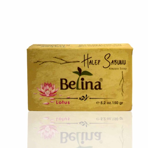 Syrian soap 2% laurel oil with the scent of lotus blossom 150 g