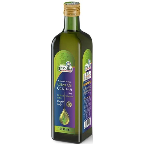 Greek olive oil in 1 liter metal